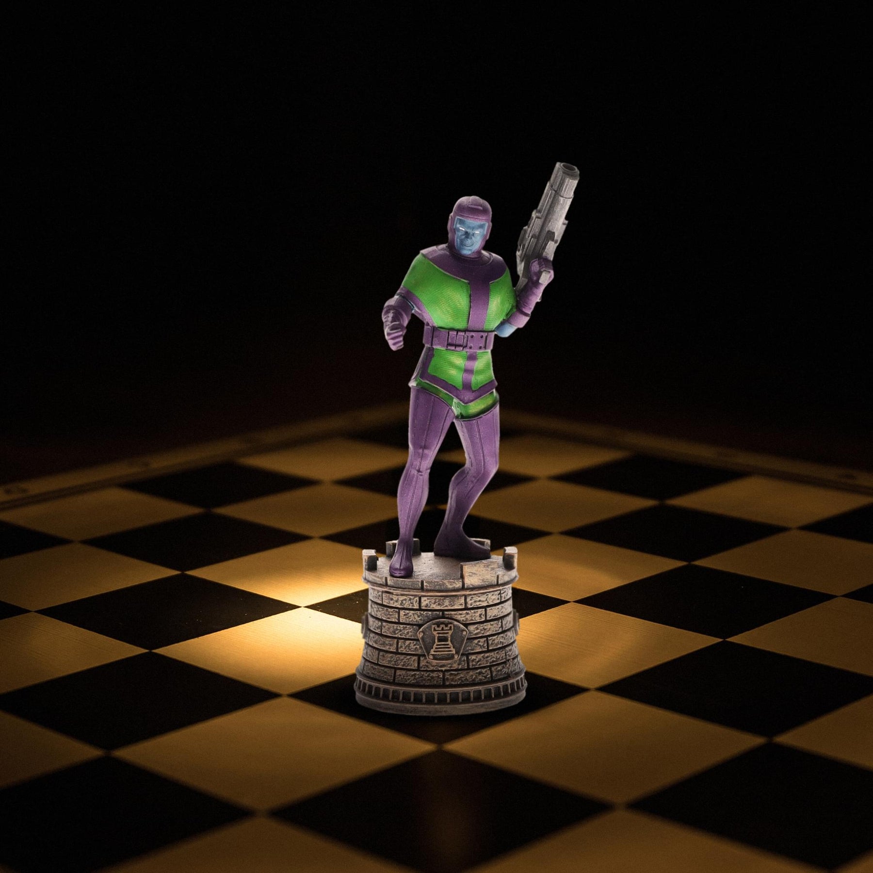 Marvel Chess Collection #11 Kang (Rook) | Chess Piece Only