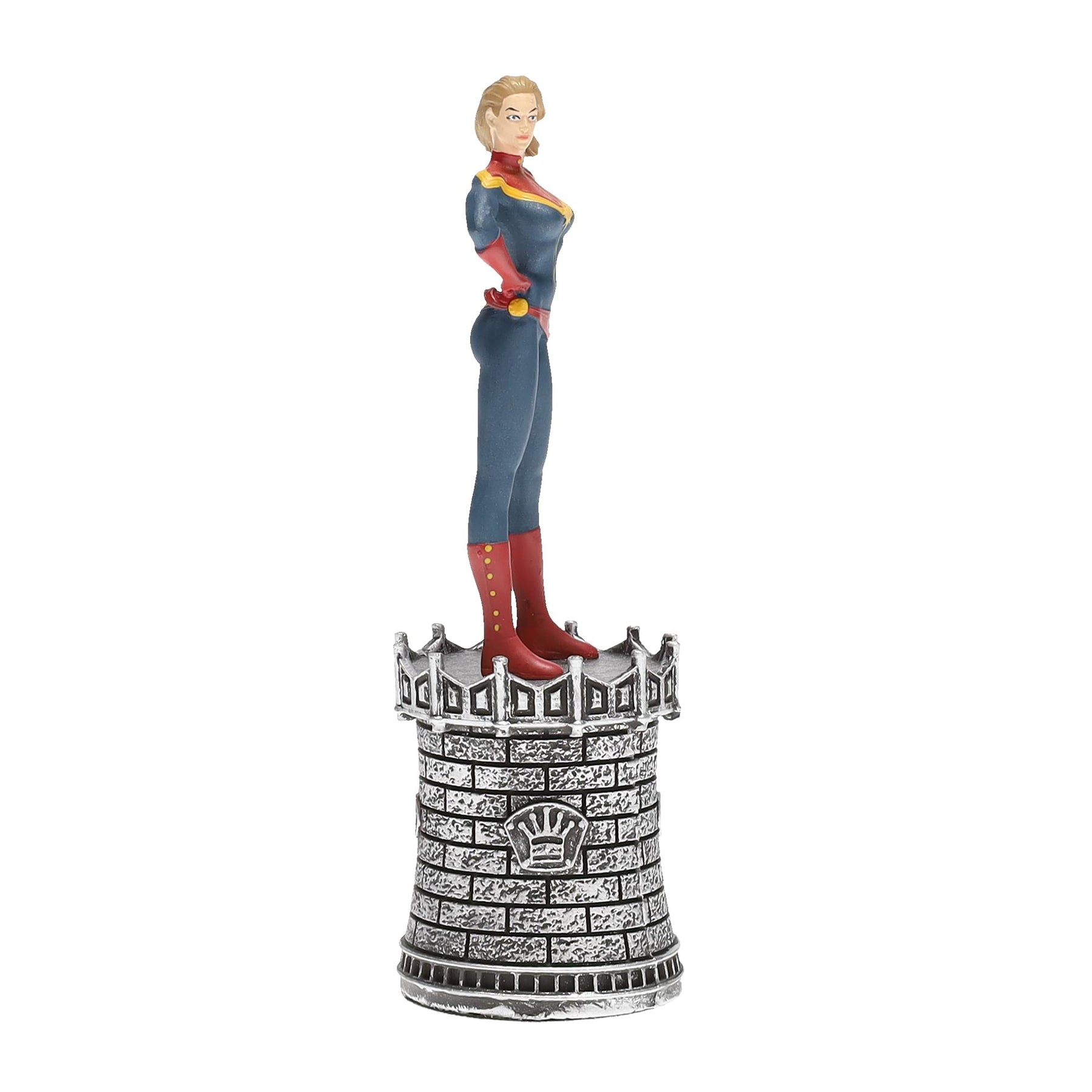 Marvel Chess Collection #14 Captain Marvel (Queen) | Chess Piece Only