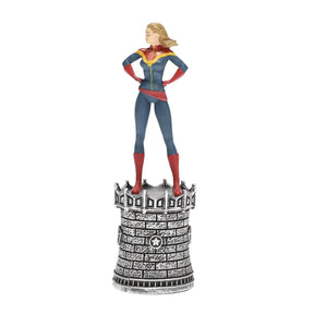 Marvel Chess Collection #14 Captain Marvel (Queen) | Chess Piece Only