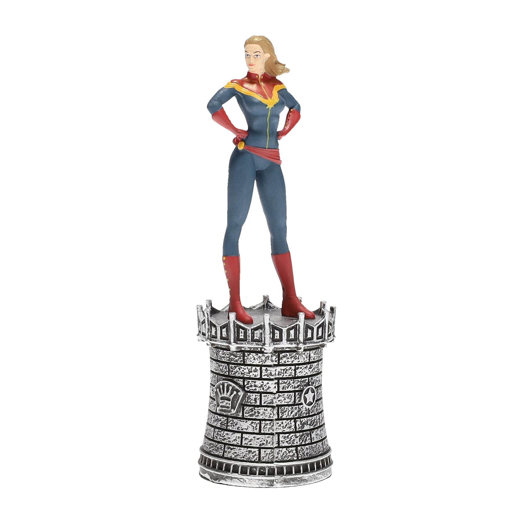 Marvel Chess Collection #14 Captain Marvel (Queen) | Chess Piece Only