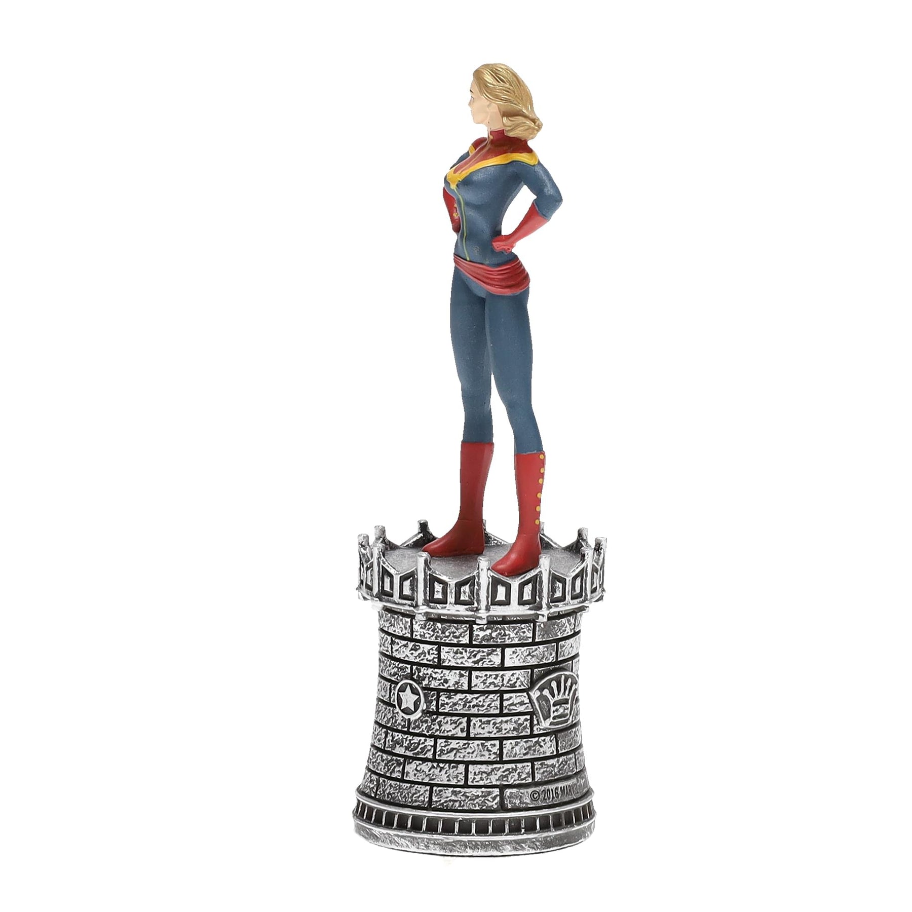 Marvel Chess Collection #14 Captain Marvel (Queen) | Chess Piece Only