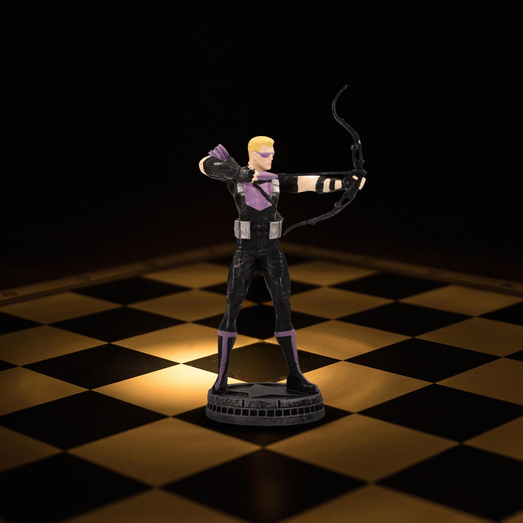 Eaglemoss Marvel Chess Collection #19 Hawkeye (Pawn) | Chess Piece Only