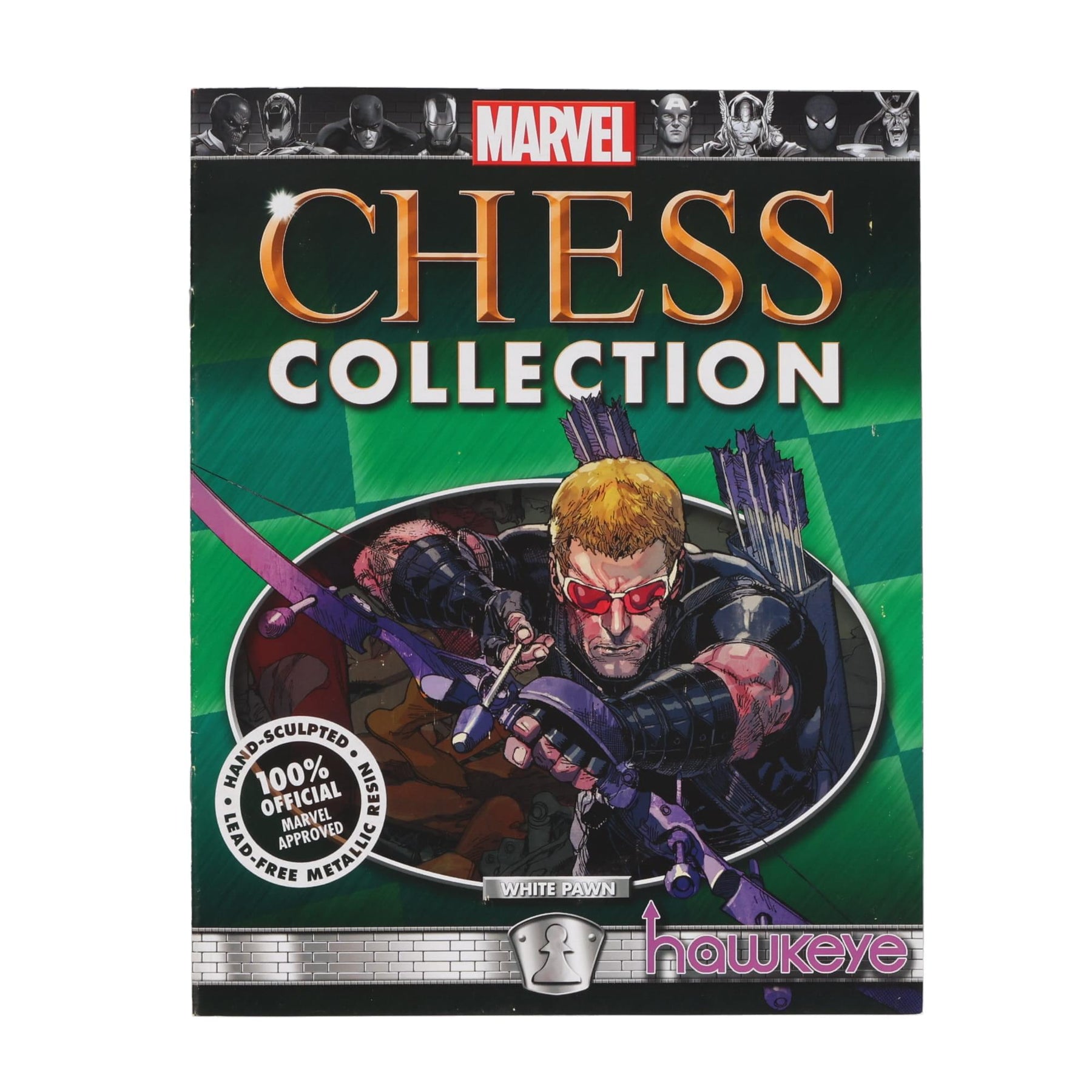 Marvel Chess Collection #19 Hawkeye (Pawn) | Magazine Only