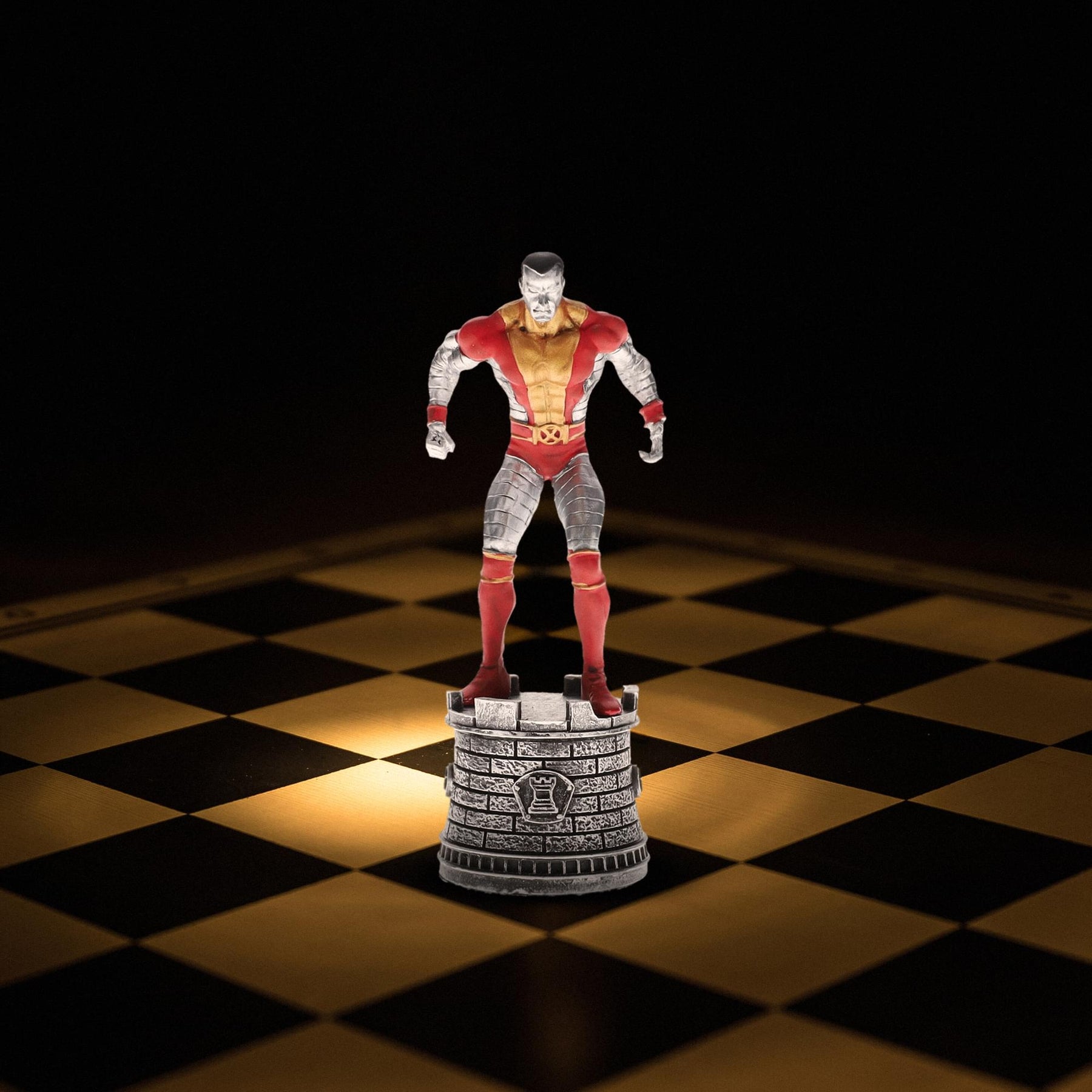 Marvel Chess Collection #35 Colossus (Rook) | Chess Piece Only