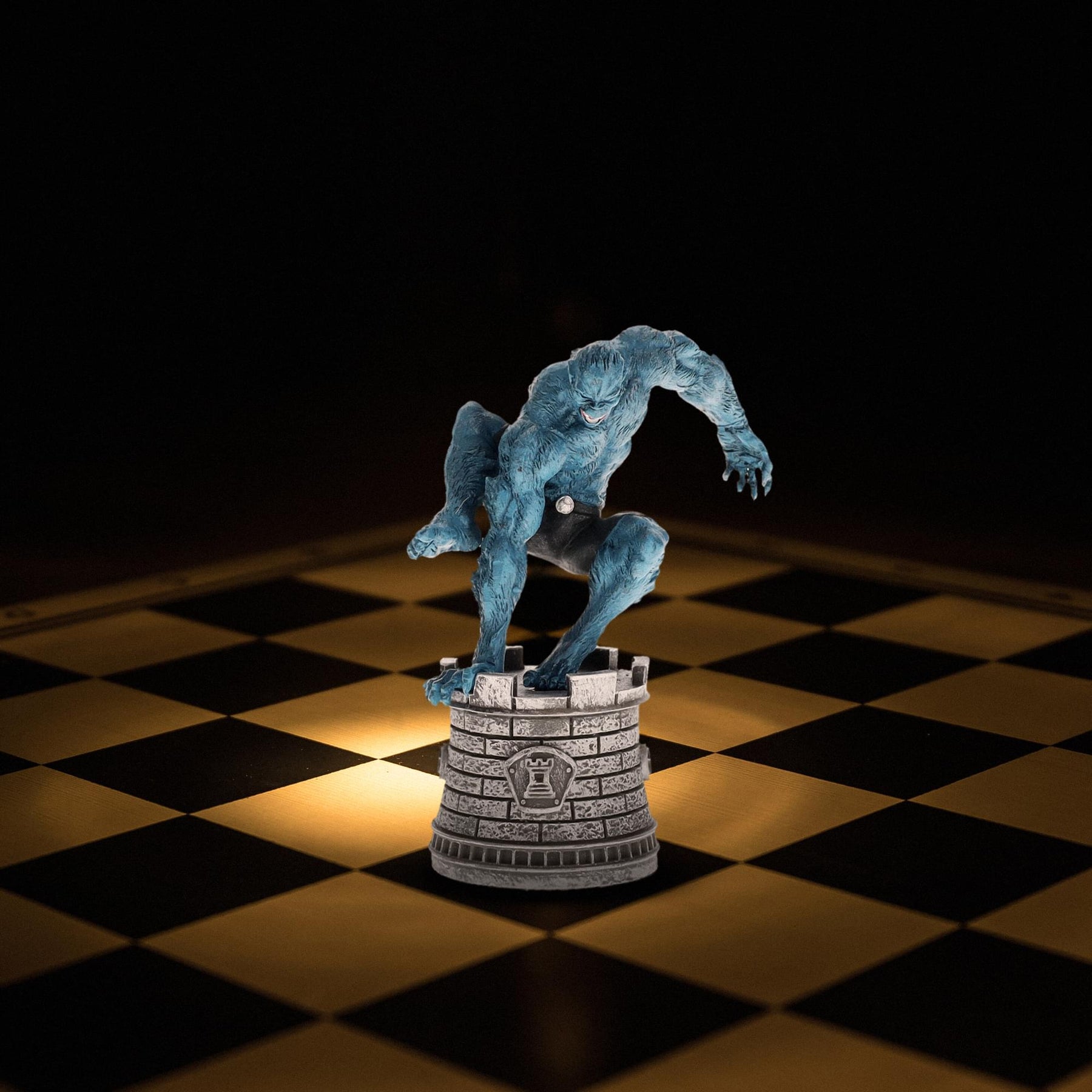 Marvel Chess Collection #50 Beast (Rook) | Chess Piece Only