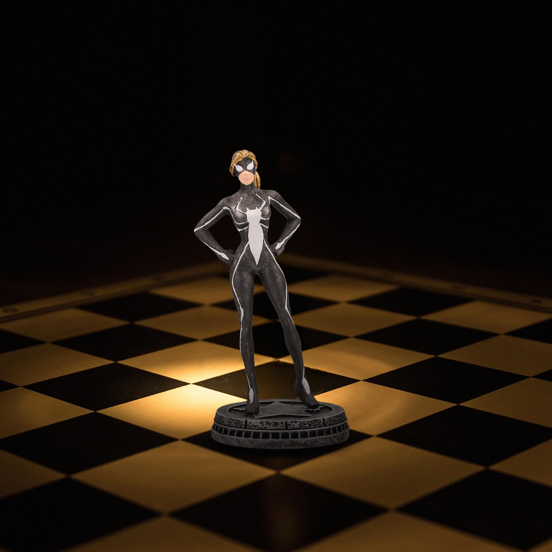 Eaglemoss Marvel Chess Collection #85 Spider-Girl (Pawn) | Chess Piece Only