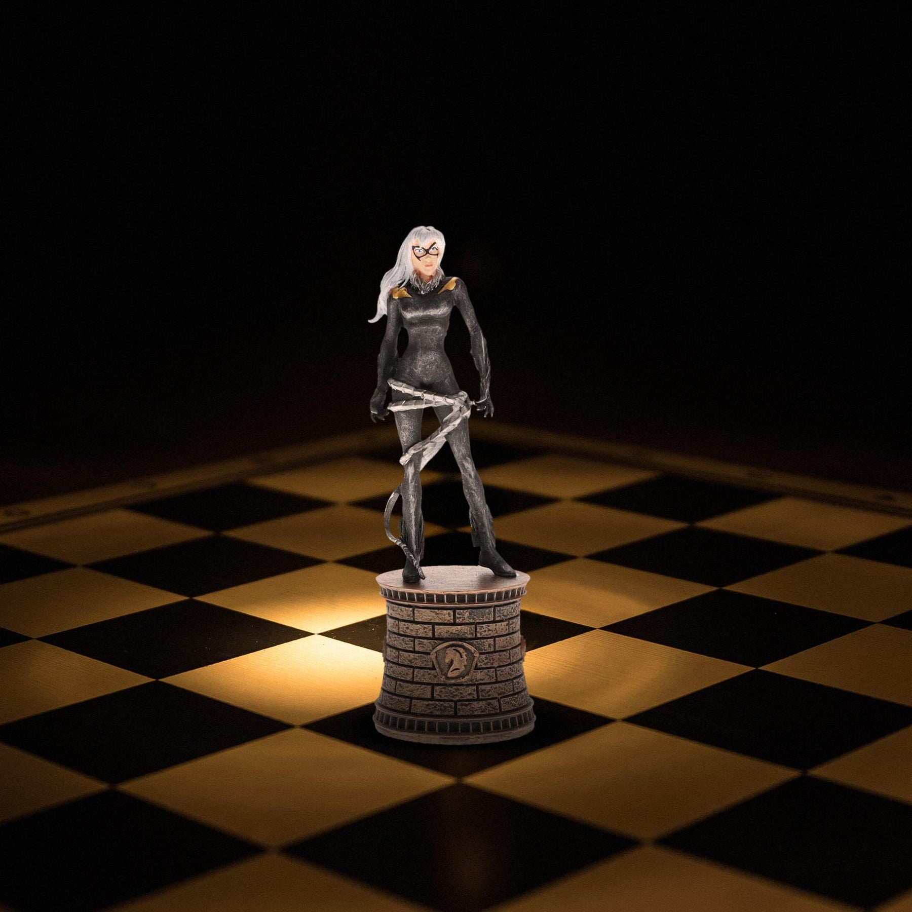 Marvel Chess Collection #86 Black Cat (Knight) | Chess Piece Only