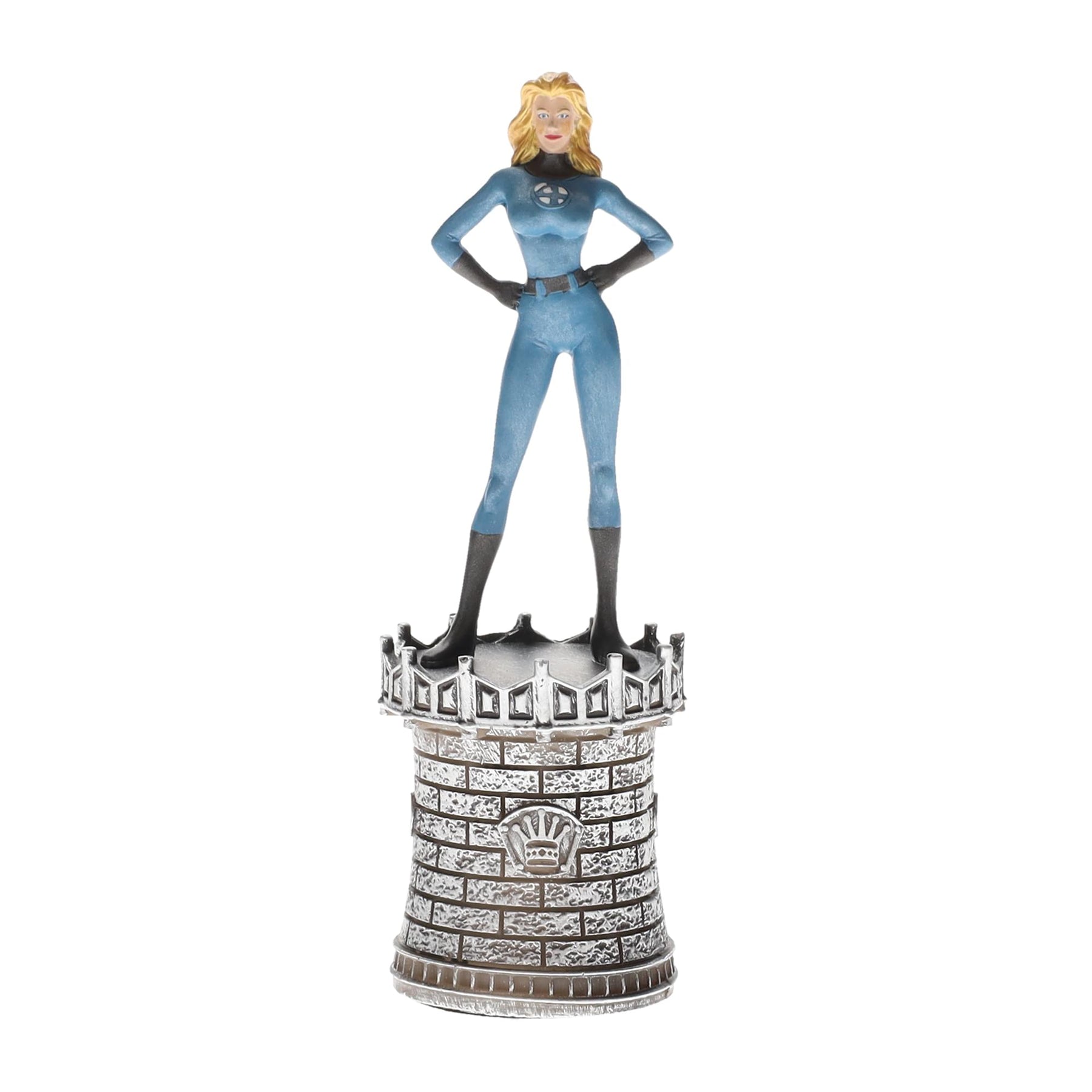 Marvel Chess Collection #5 Invisible Woman (Queen) | Chess Piece Only