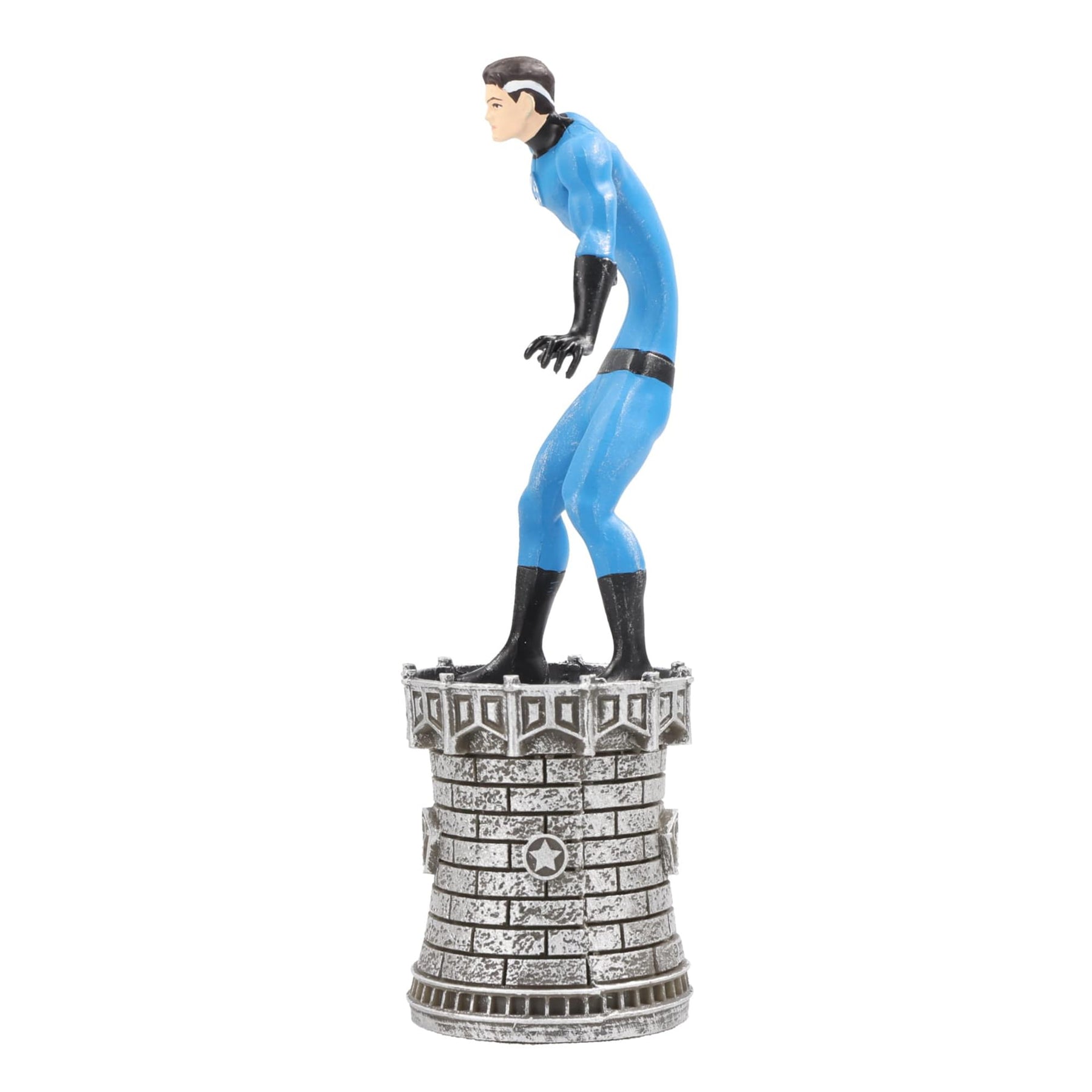 Eaglemoss Marvel Chess Collection #7 Mr. Fantastic (King) | Chess Piece Only