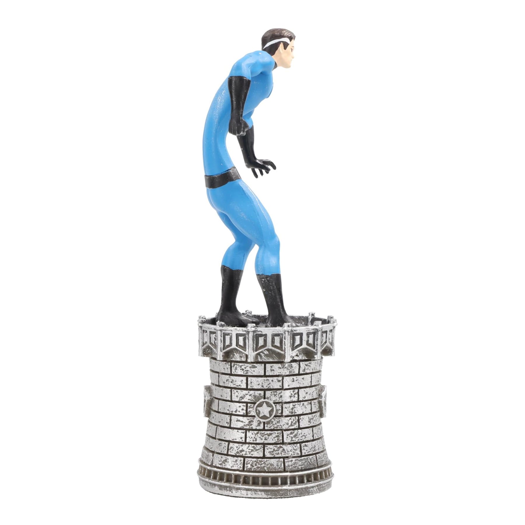 Eaglemoss Marvel Chess Collection #7 Mr. Fantastic (King) | Chess Piece Only