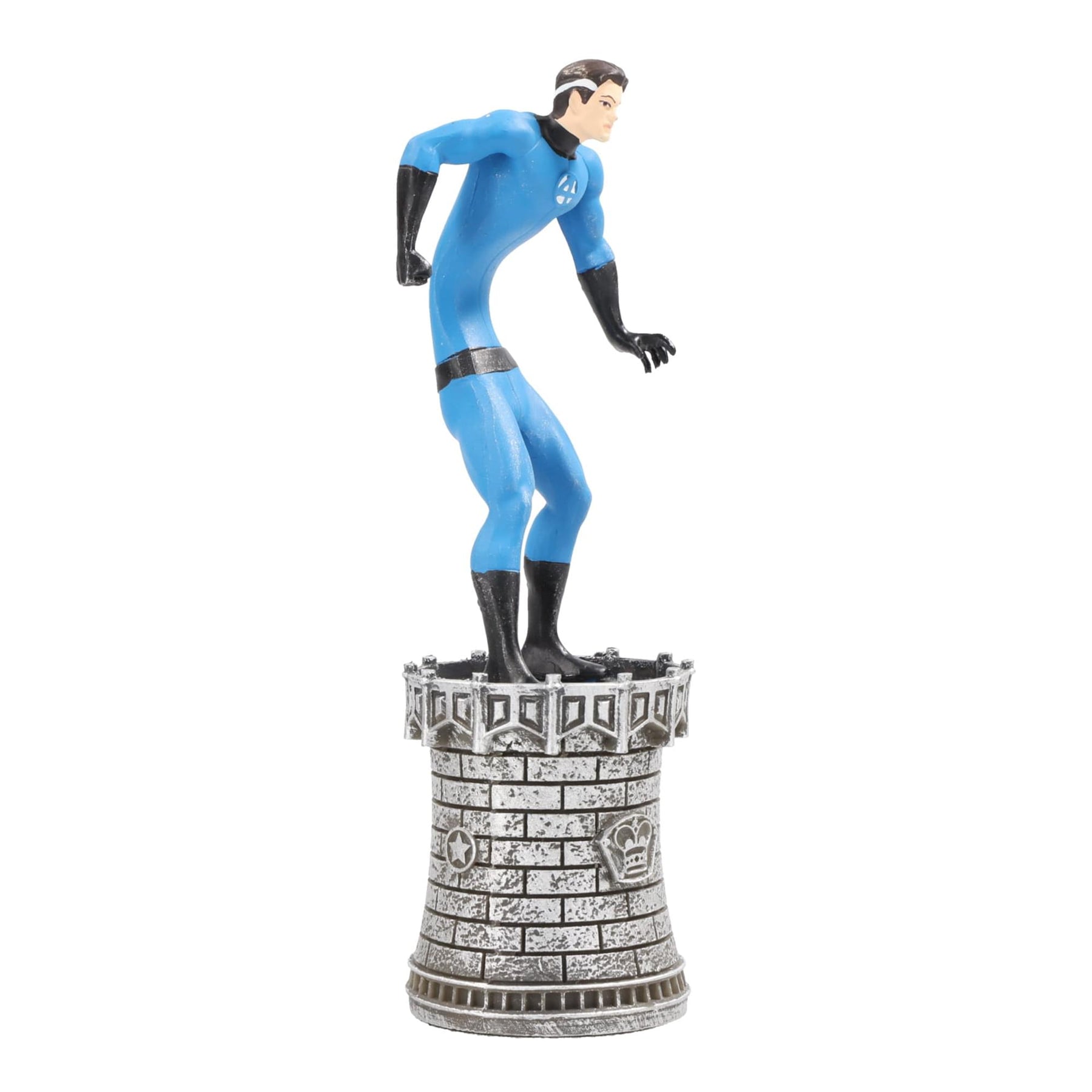 Eaglemoss Marvel Chess Collection #7 Mr. Fantastic (King) | Chess Piece Only