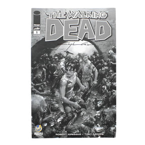 Image Comics The Walking Dead #1 | WW Minneapolis B&W Cover | AUTOGRAPHED