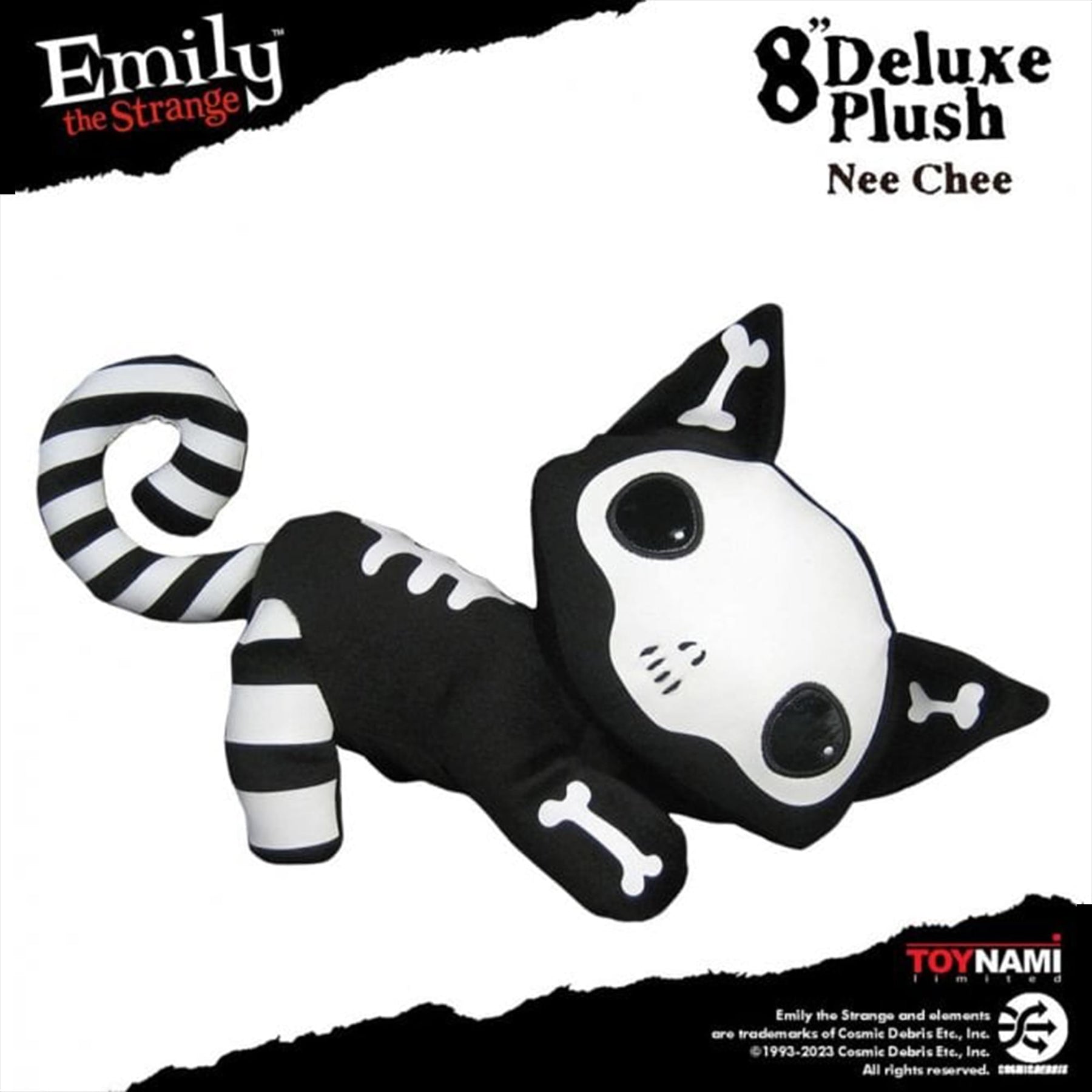 Emily the Strange 8 Inch Skele-Posse Plush | Nee Chee