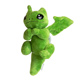 Little Embers 7 Inch Plush w/ Moveable Limbs & Magnetic Hands | Soot (Green)