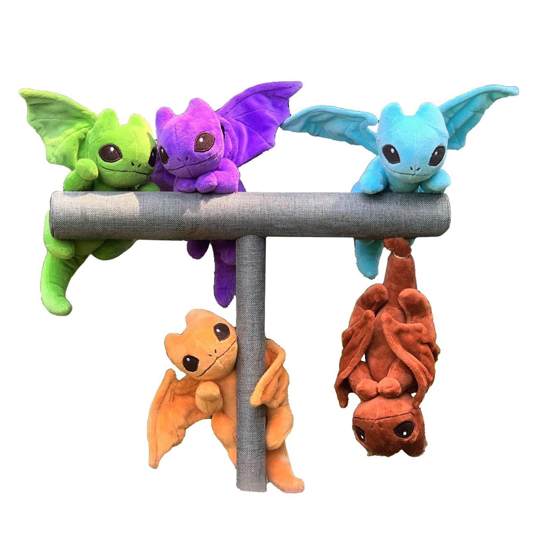Little Embers 7 Inch Plush w/ Moveable Limbs & Magnetic Hands | Sparks (Orange)