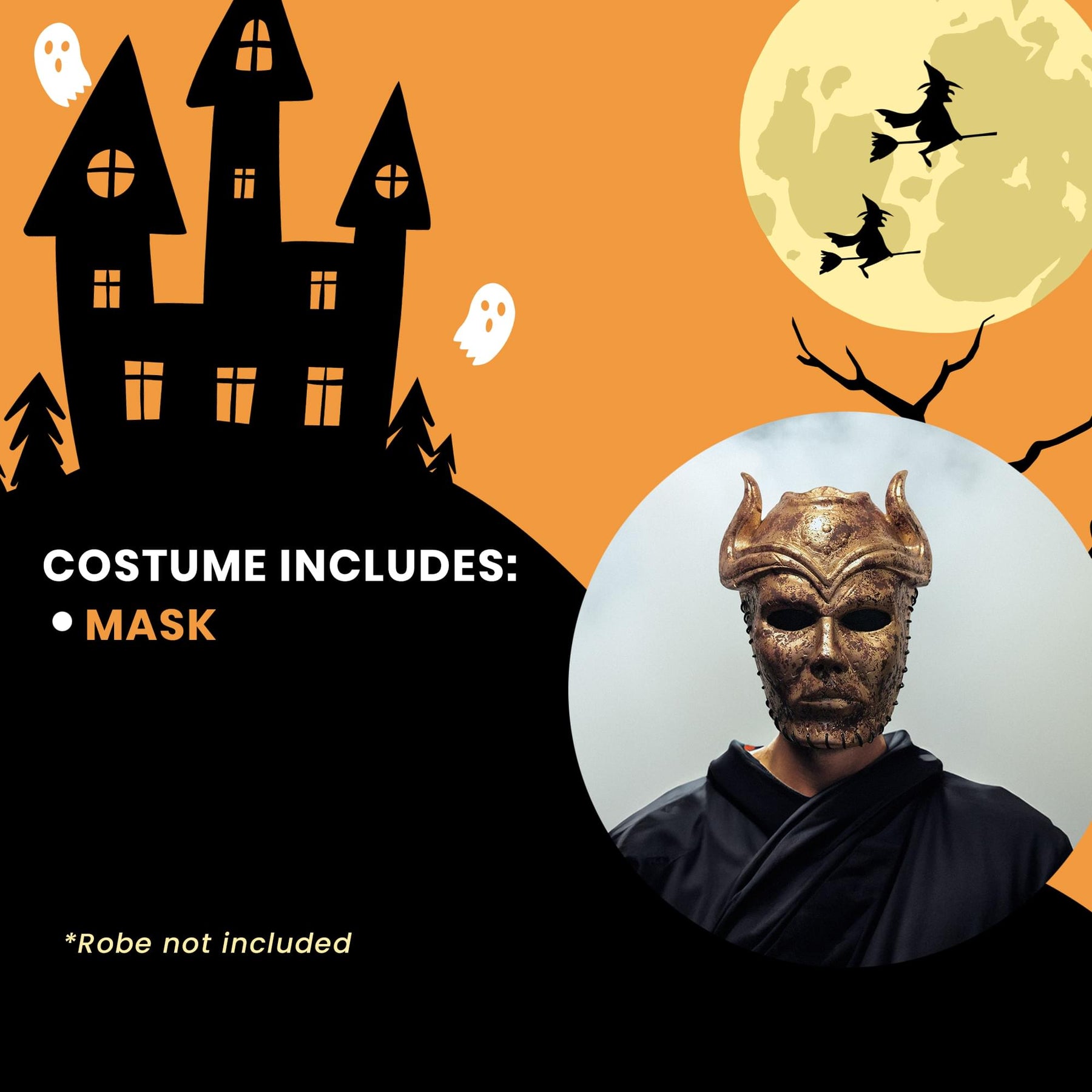 Game of Thrones Son of the Harpy Adult Costume Mask