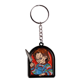 Child's Play Seed of Chucky Chucky Enamel Keychain