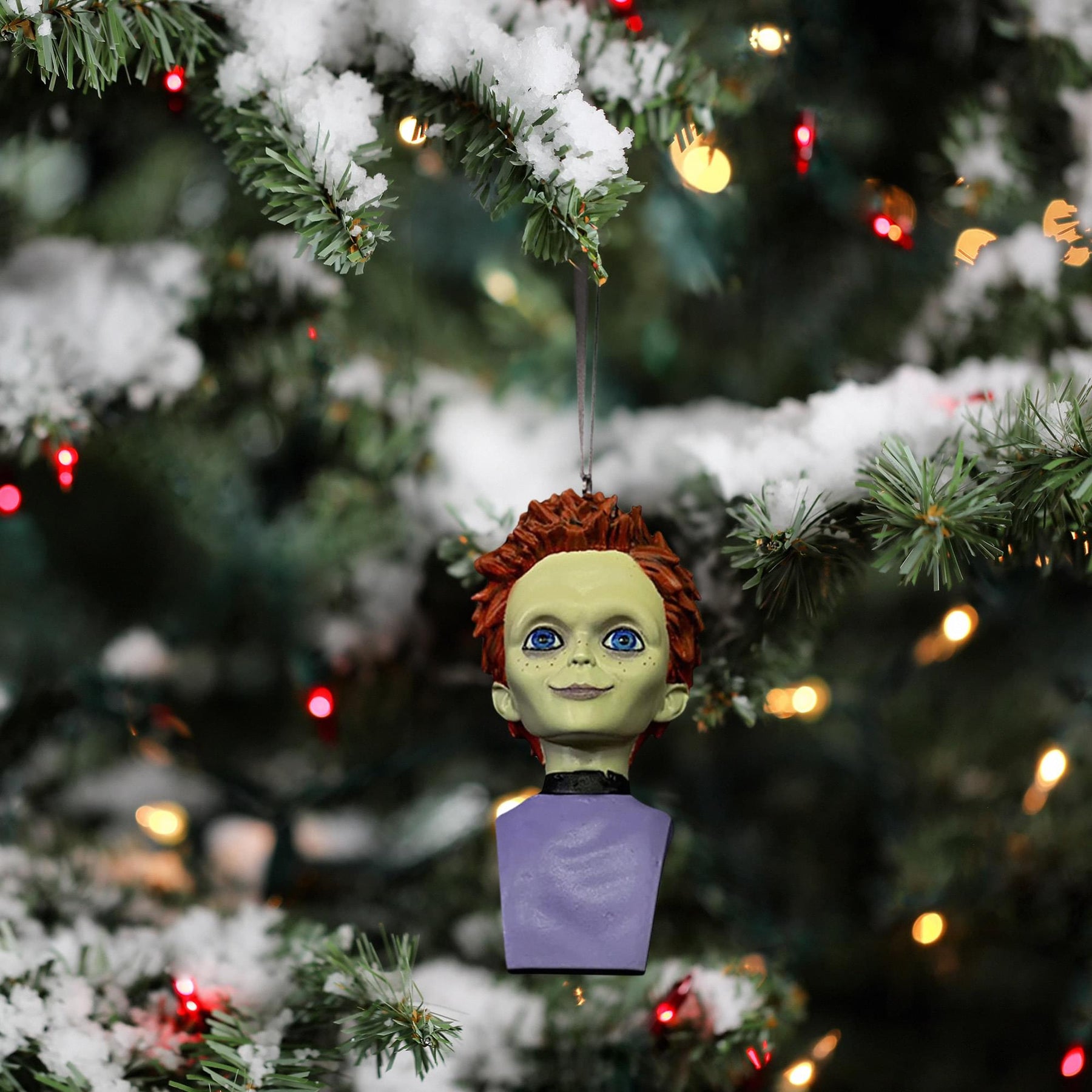 Seed of Chucky Holiday Horrors Ornament | Glen Bust