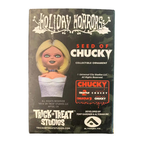 Childs Play Seed of Chucky Holiday Horrors Ornament | Tiffany Bust