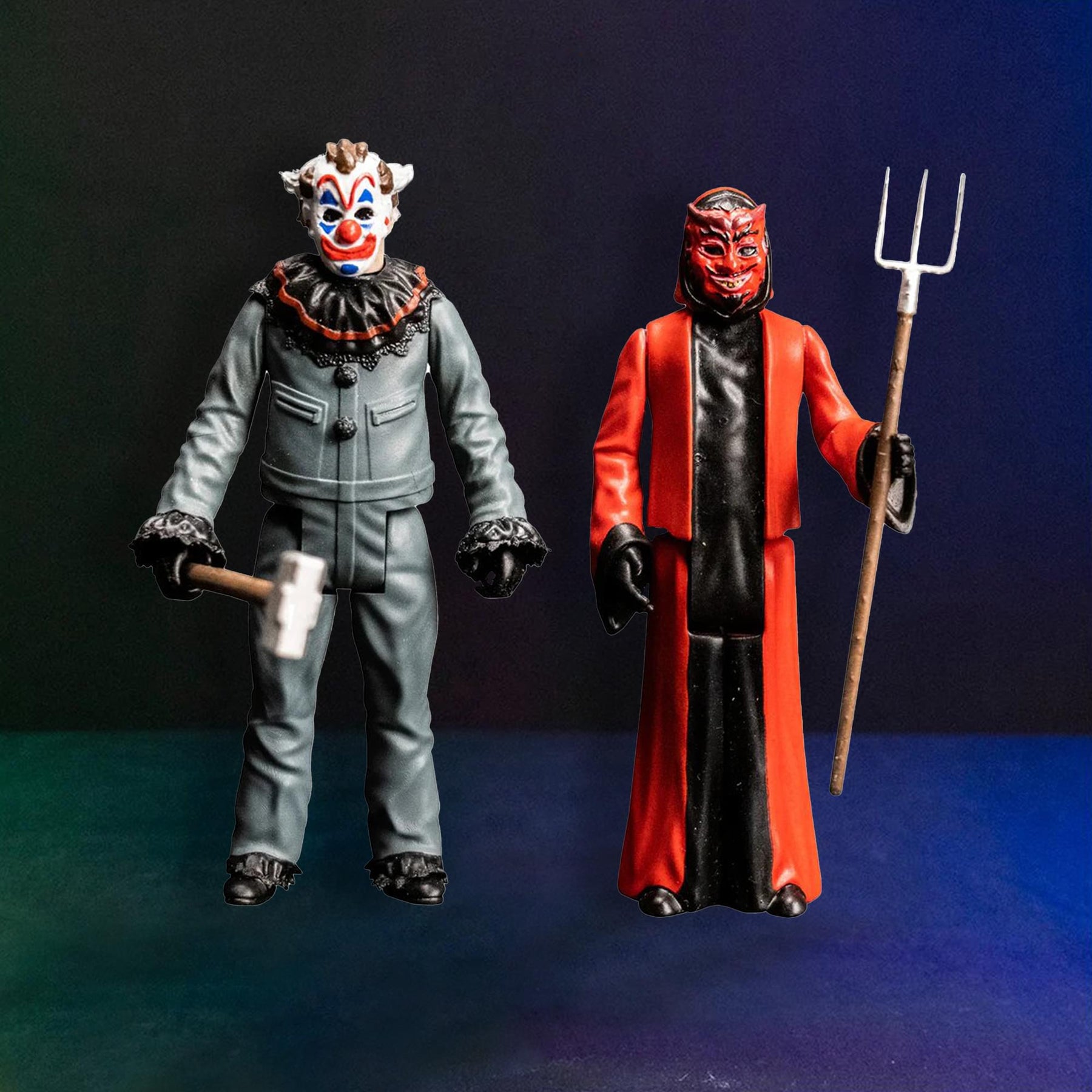 Haunt 3.75 Inch Action Figure 2-Pack | Clown & Devil
