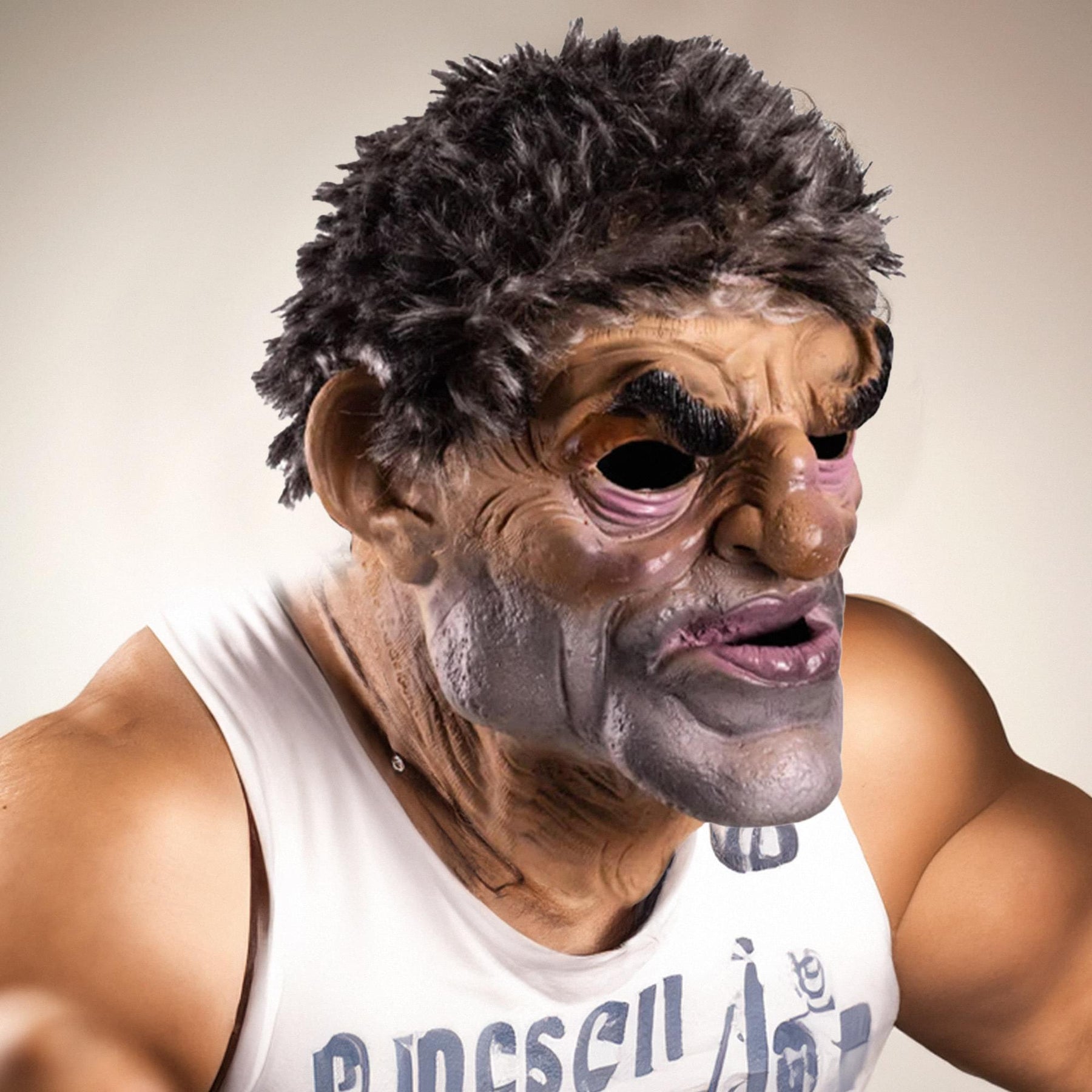 Halloween 5 The Brute Adult Latex Costume Mask