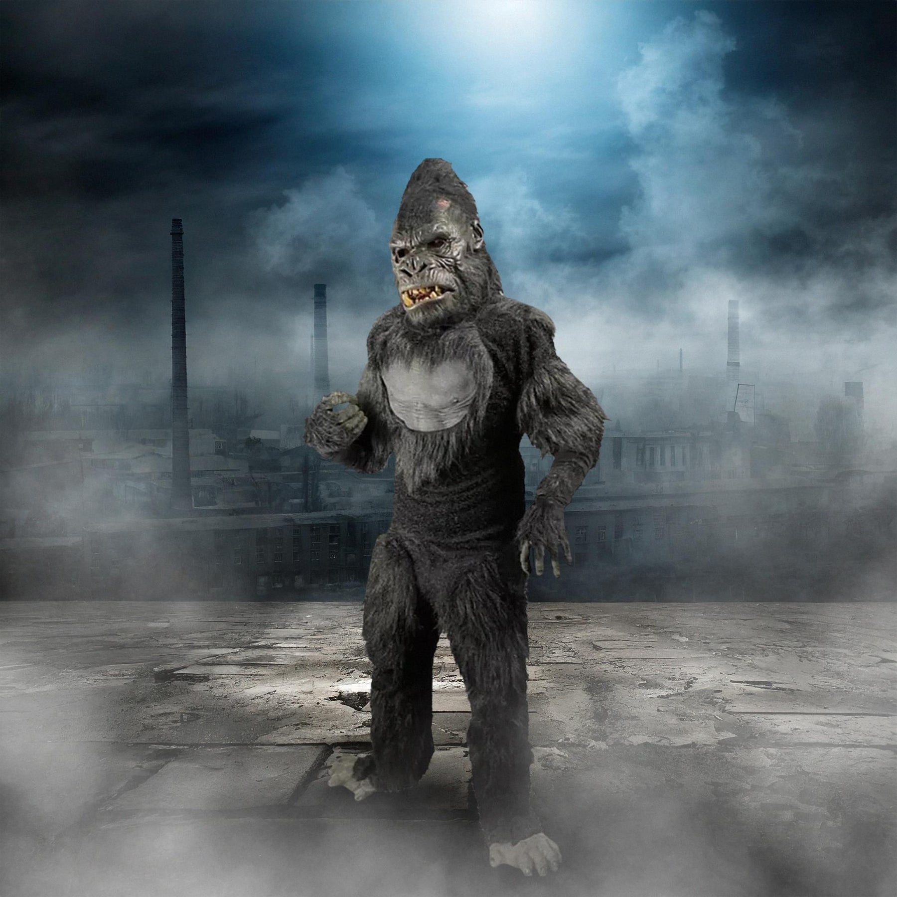 Peter Jackson King Kong Adult Costume/ Mask Combo