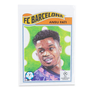 UCL TOPPS Living Set Card #404 | Ansu Fati