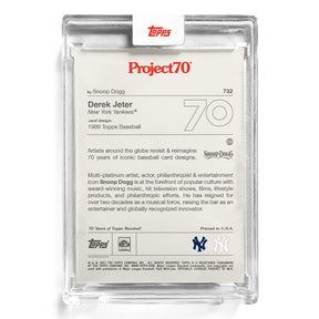 MLB Topps Project70 Card 732 | 1989 Derek Jeter by Snoop Dogg