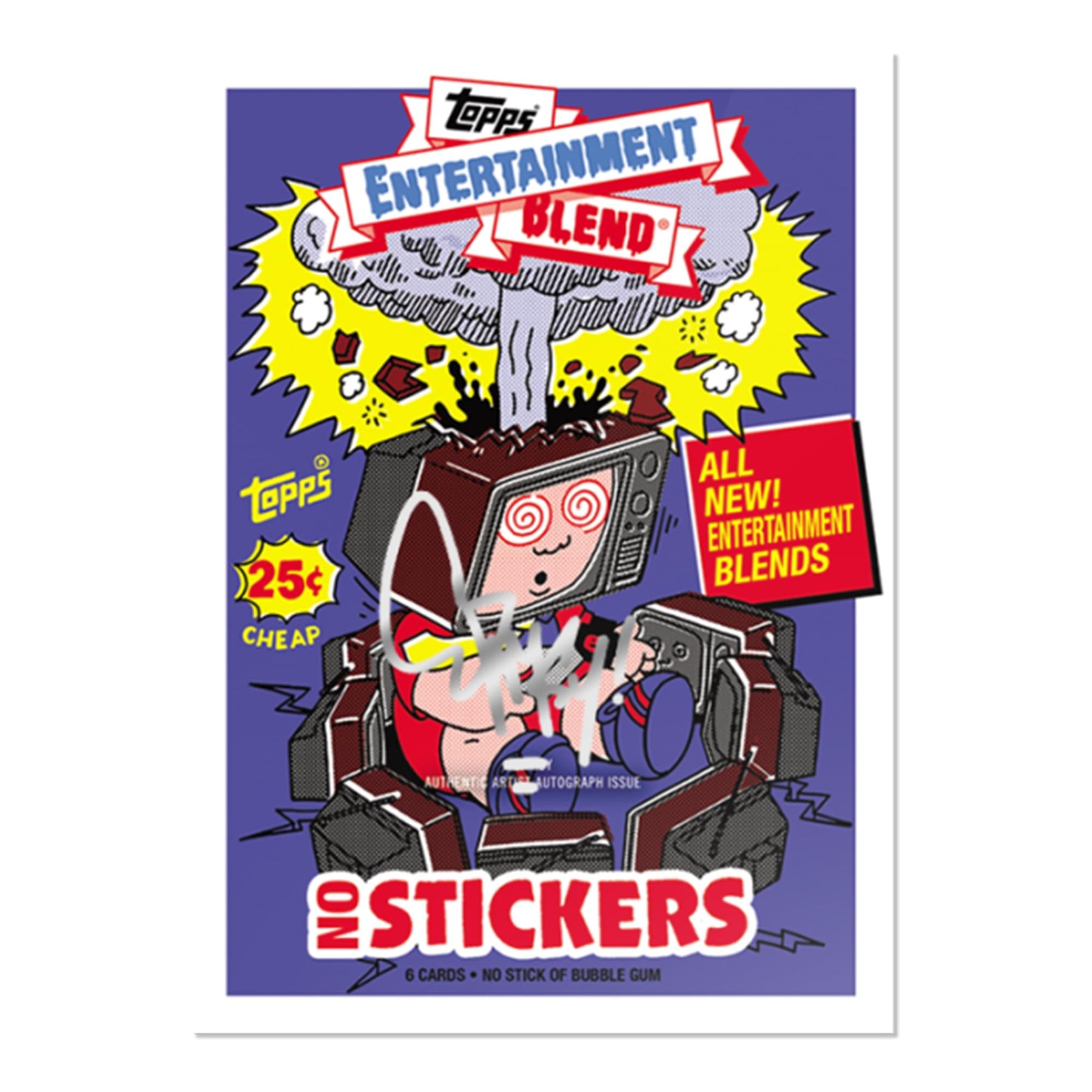 Topps X Ermsy 2022 Entertainment Blend | 6-Card Pack