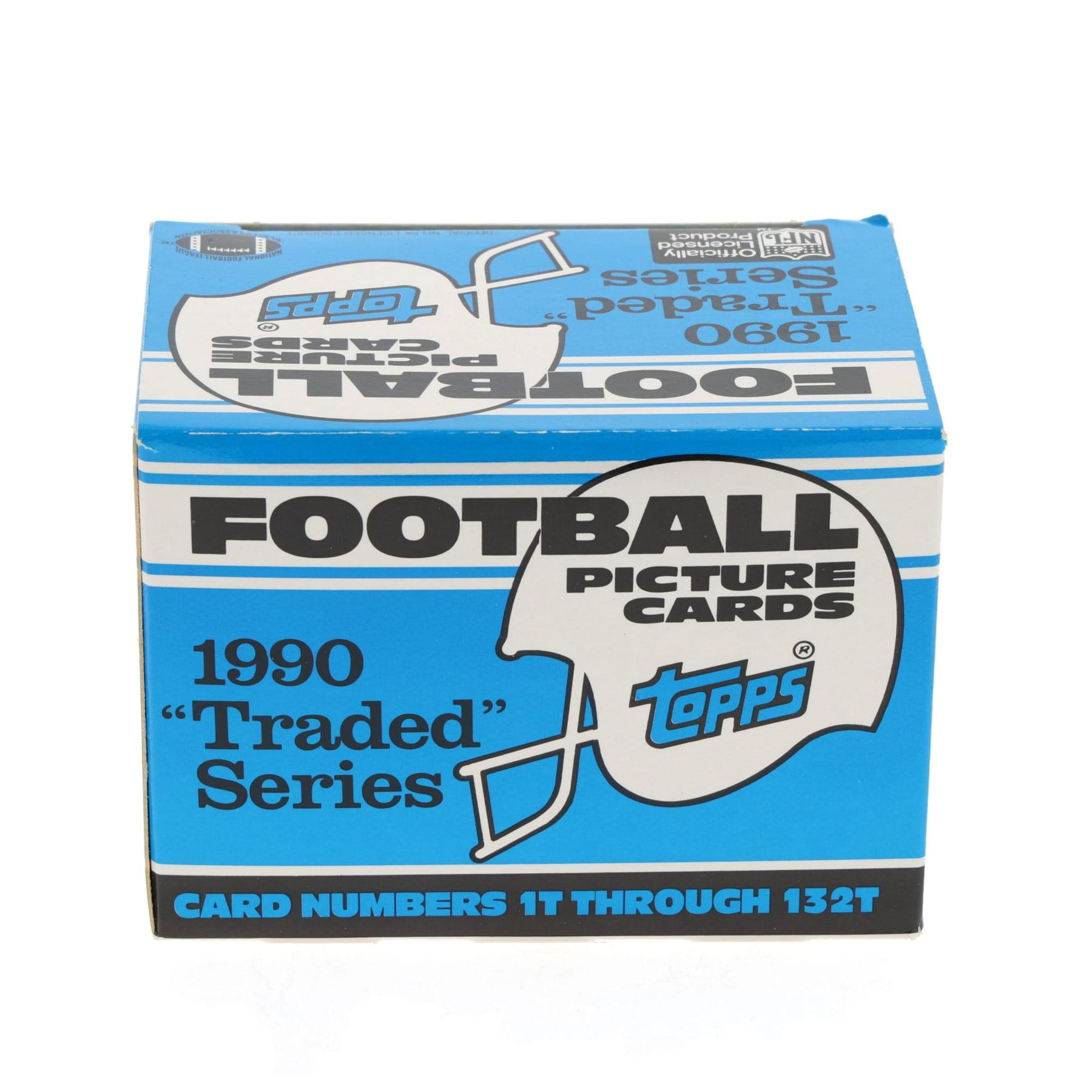 NFL 1990 Topps Traded Football Trading Cards | Set of 132 Cards