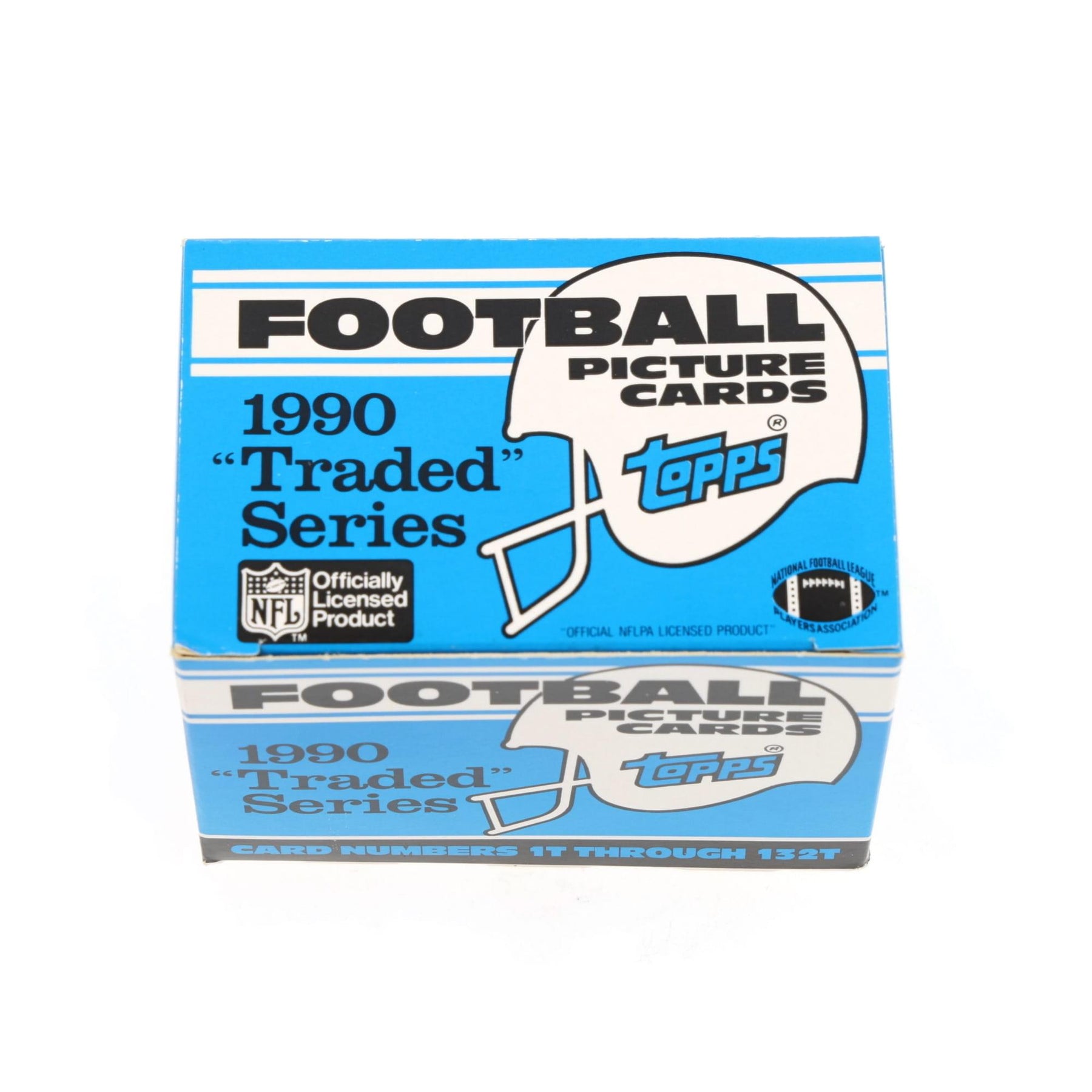 NFL 1990 Topps Traded Football Trading Cards | Set of 132 Cards