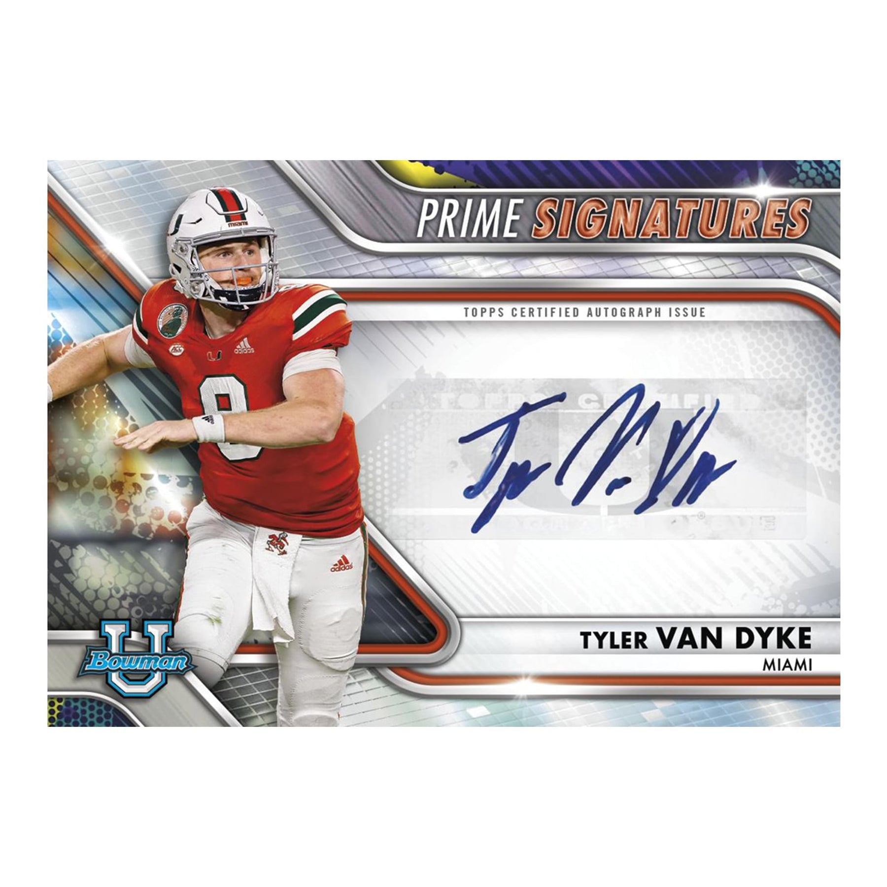 Bowman Chrome University Football 2022  Value Box | 7 Packs Per Box