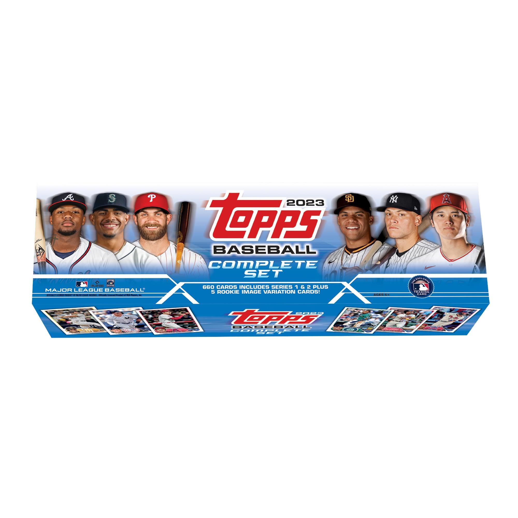 MLB 2023 Topps Baseball Complete Set 660 Cards Free Shipping