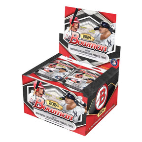 MLB 2024 Bowman Baseball Display Box | 24 Packs Per Box