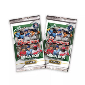 MLB 2024 Bowman Mega Box Baseball Box | 6 Packs Per Box