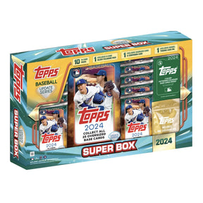 MLB 2024 Topps Baseball Updates Super Box | 10 Packs