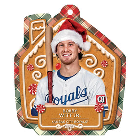 MLB 2024 Topps Holiday Baseball Mega Box | 10 Packs