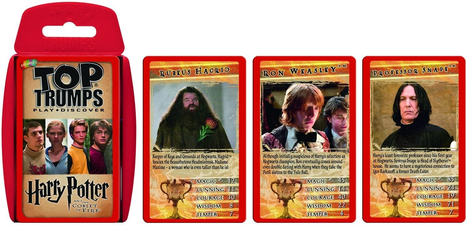 Harry Potter and the Goblet of Fire Top Trumps Card Game