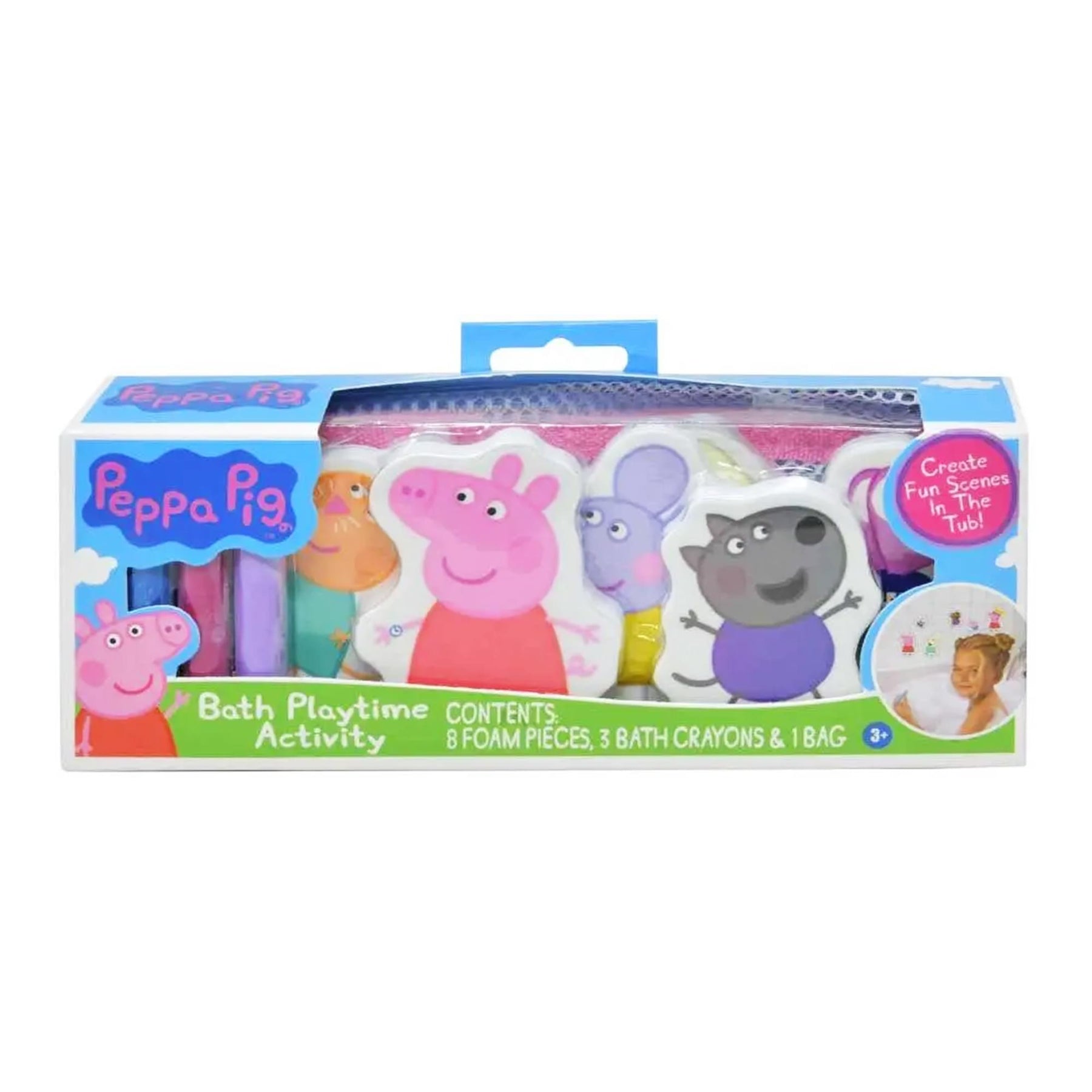 Peppa Pig 8-Piece Bath Playtime Set