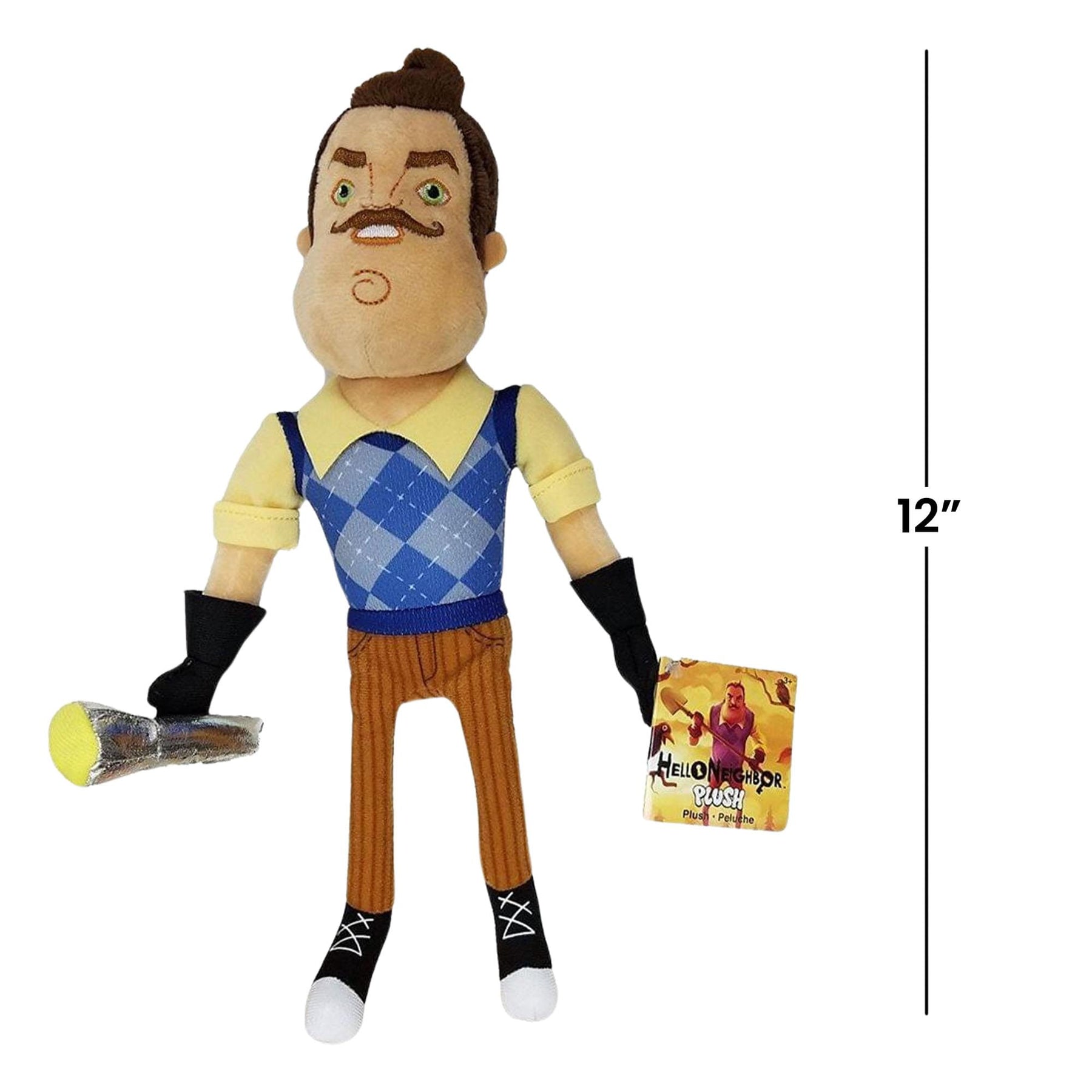 Hello Neighbor 15-Inch Plush - The Neighbor w/ Flashlight