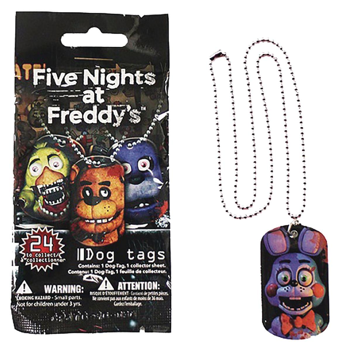 Five Nights At Freddy's Blind Bag Dog Tag - One Random