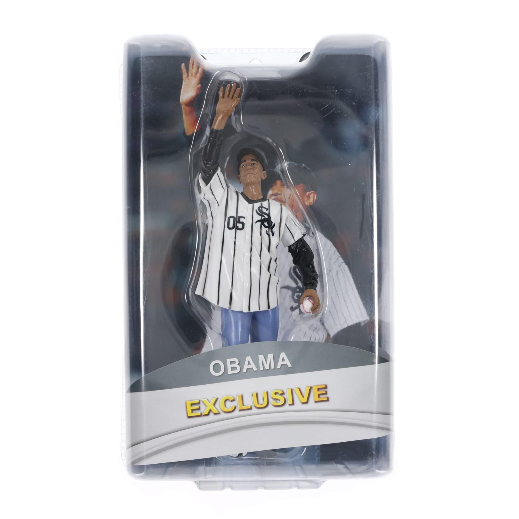 First Pitch Barack Obama 7 Inch Collectible Figure