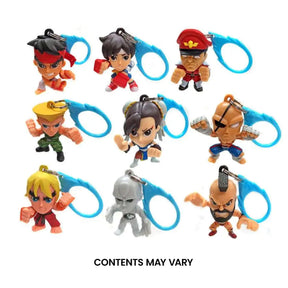 Street Fighter Blind Bagged 2-Inch Figure Hanger Lot of 3