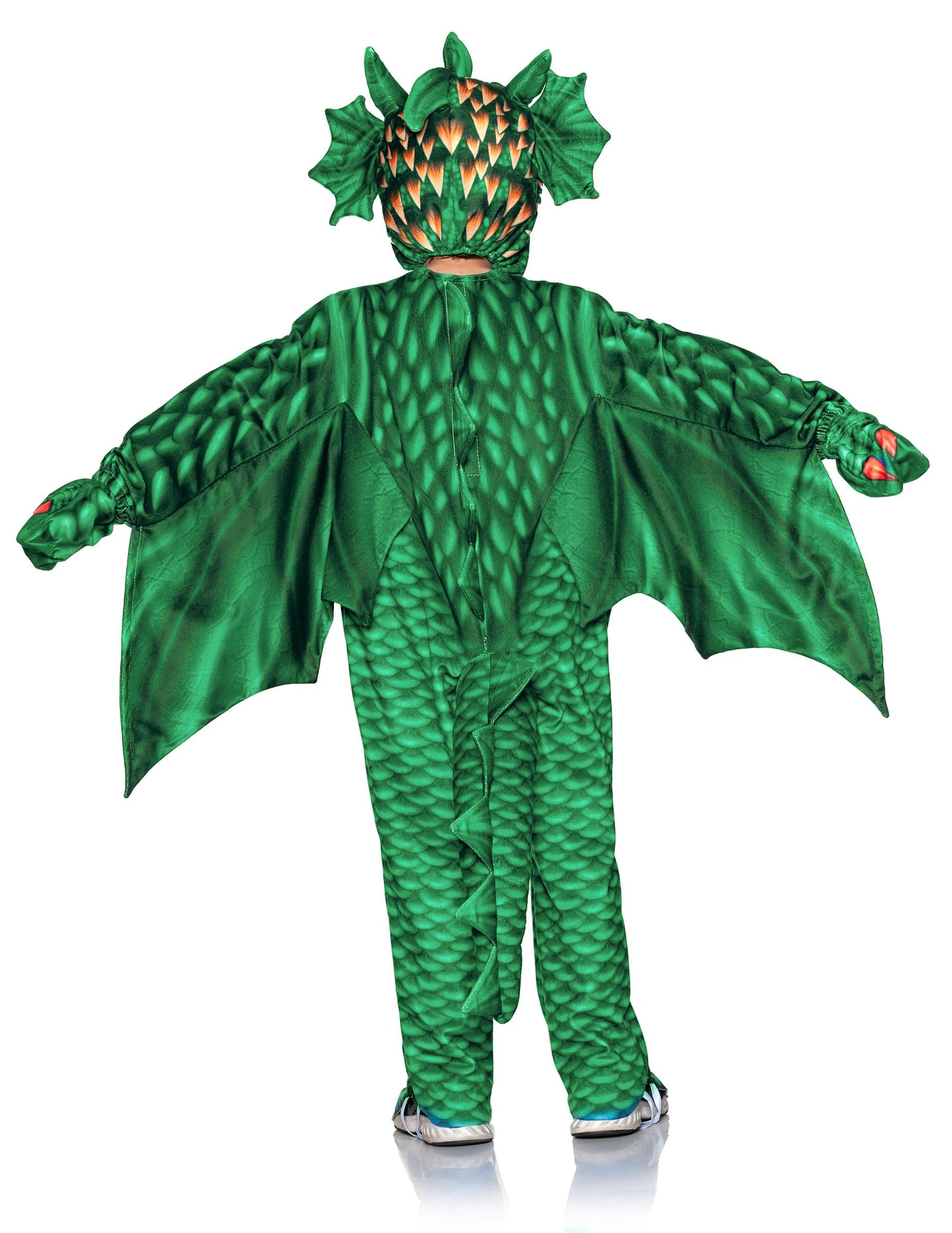 Green Dragon Printed Children's Costume