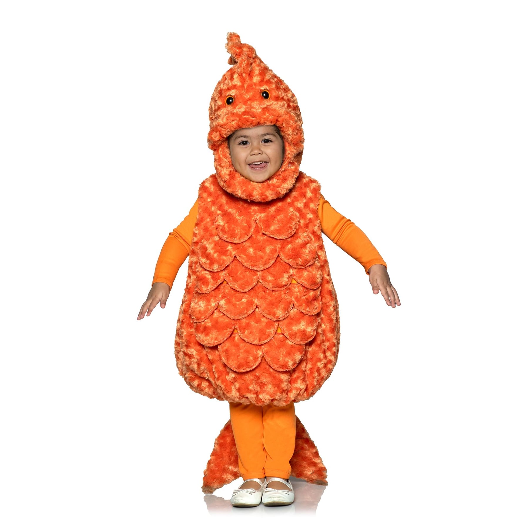 Goldfish Plush Swirl Fur Toddler Costume