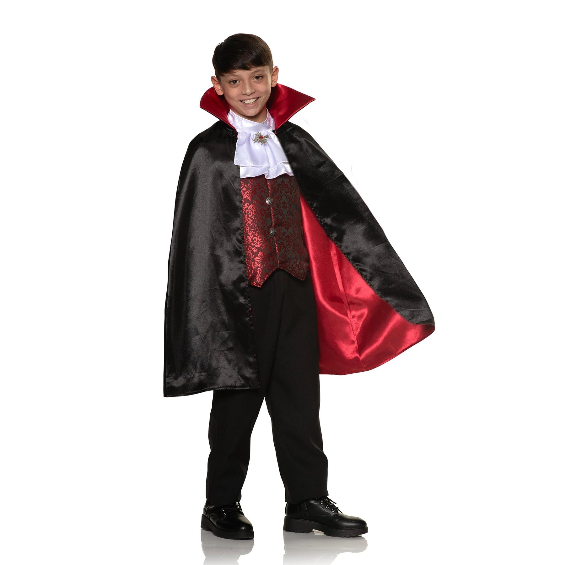 Vampire Vest & Cape Child Costume Set