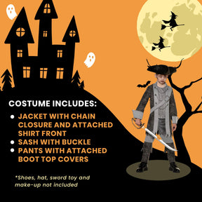 Ghost Pirate Child Costume