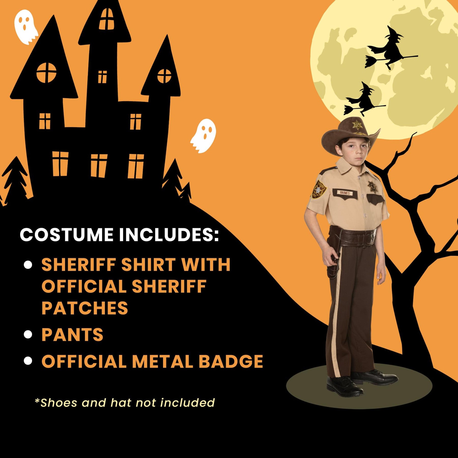 The Walking Dead Rick Grimes Child Costume