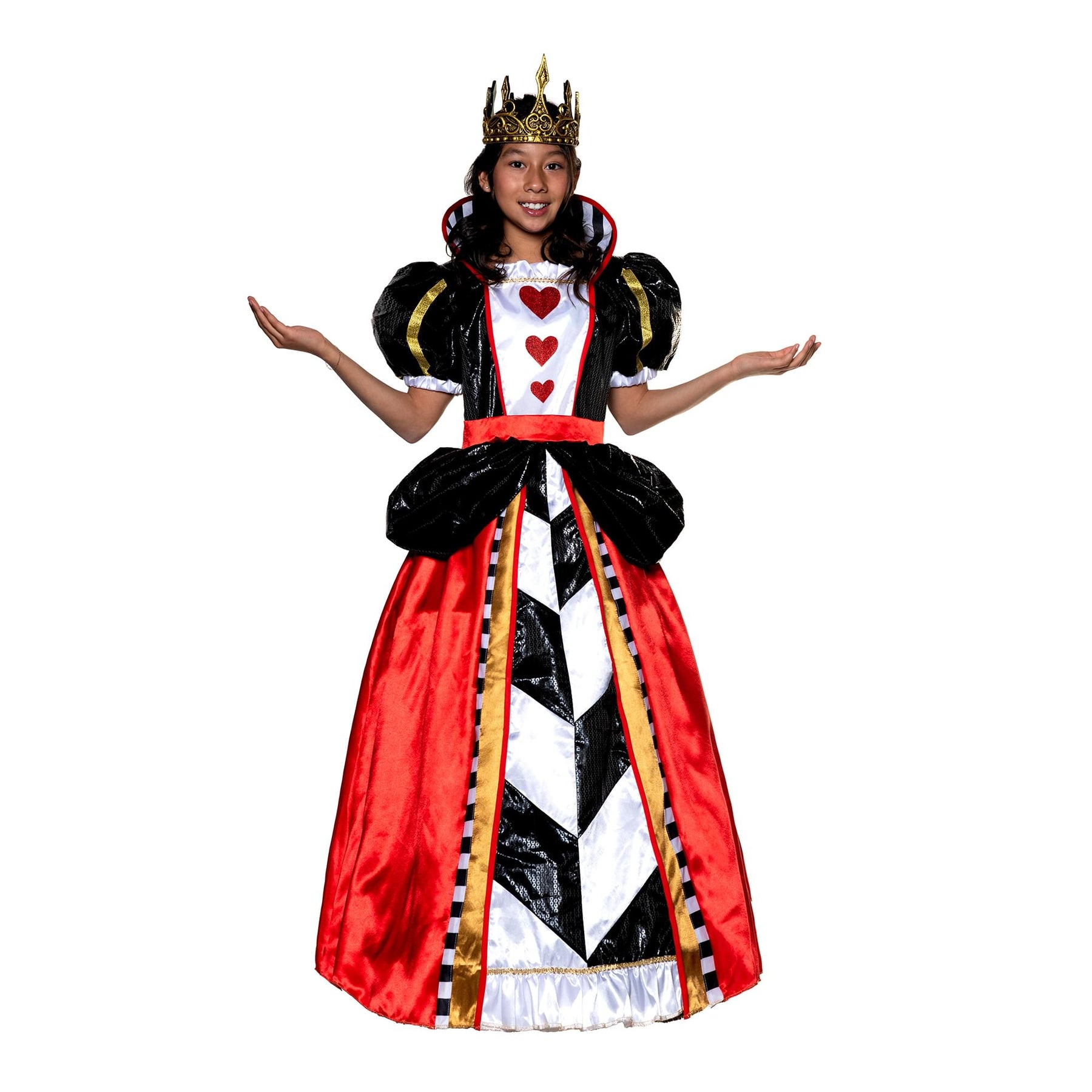 Alice in Wonderland Queen of Hearts Child Costume