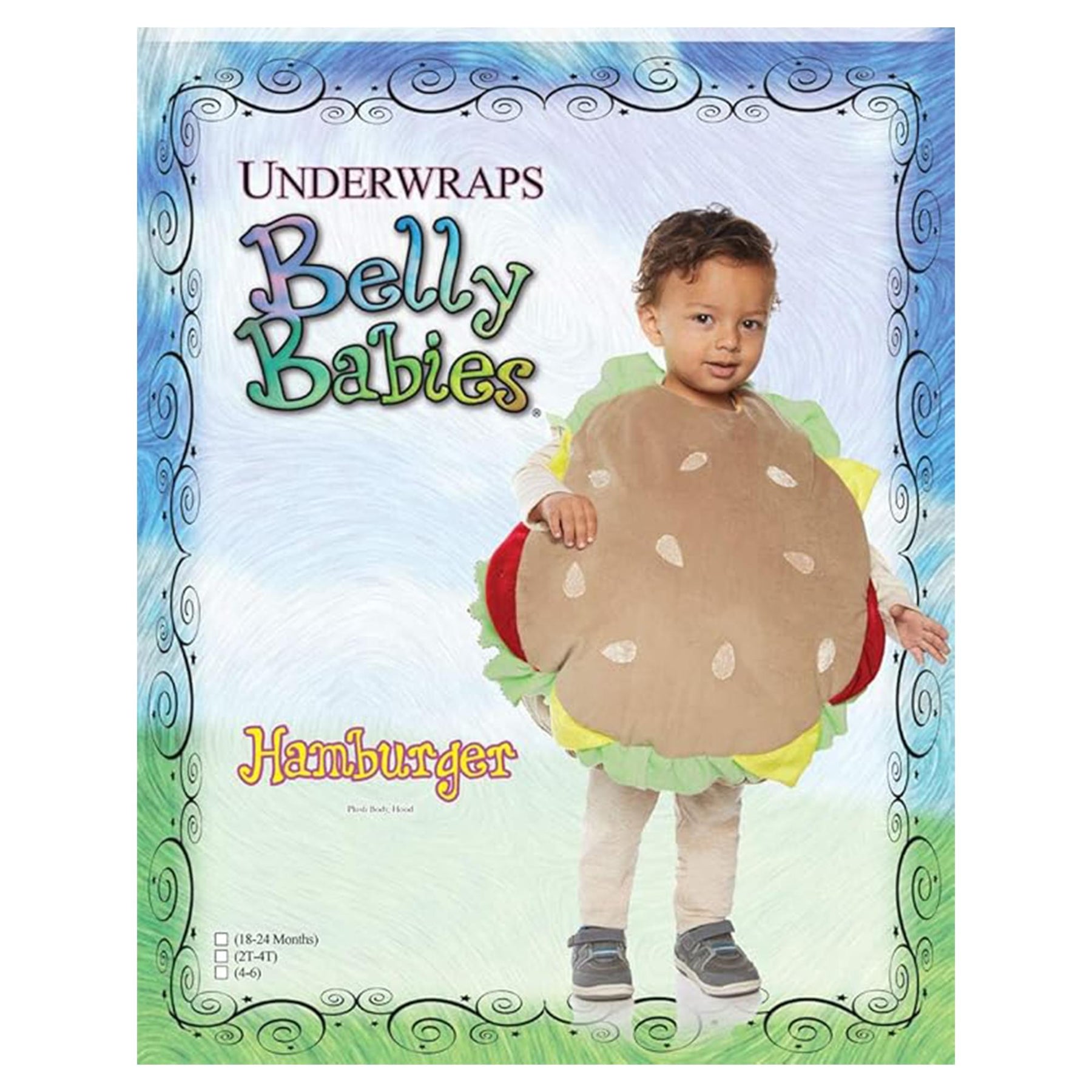 Hamburger Toddler Costume